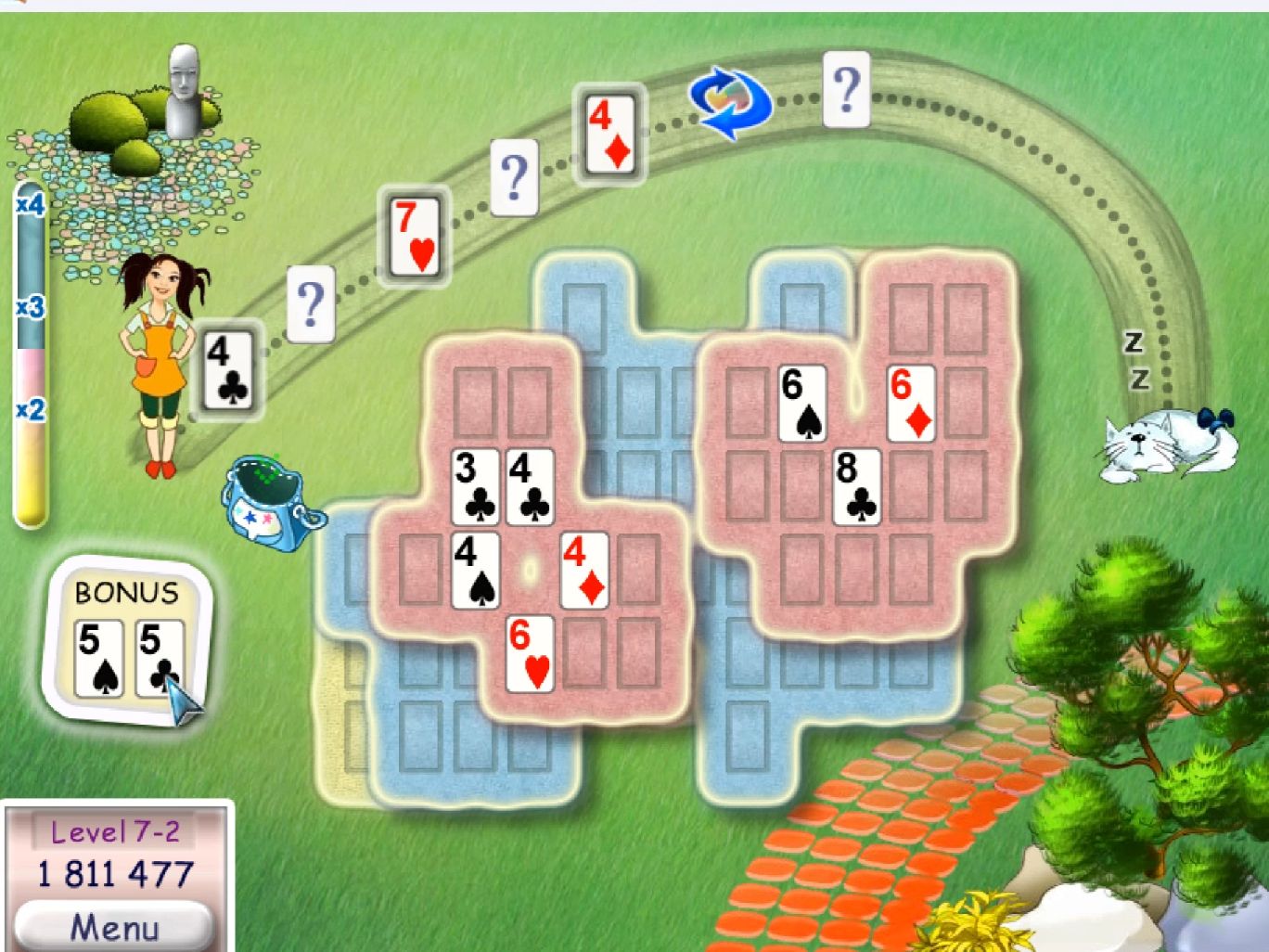 [图]【幻想游戏5.2】日式建筑风与冒险物语——童话纸牌（Koi Solitaire）Stage 7