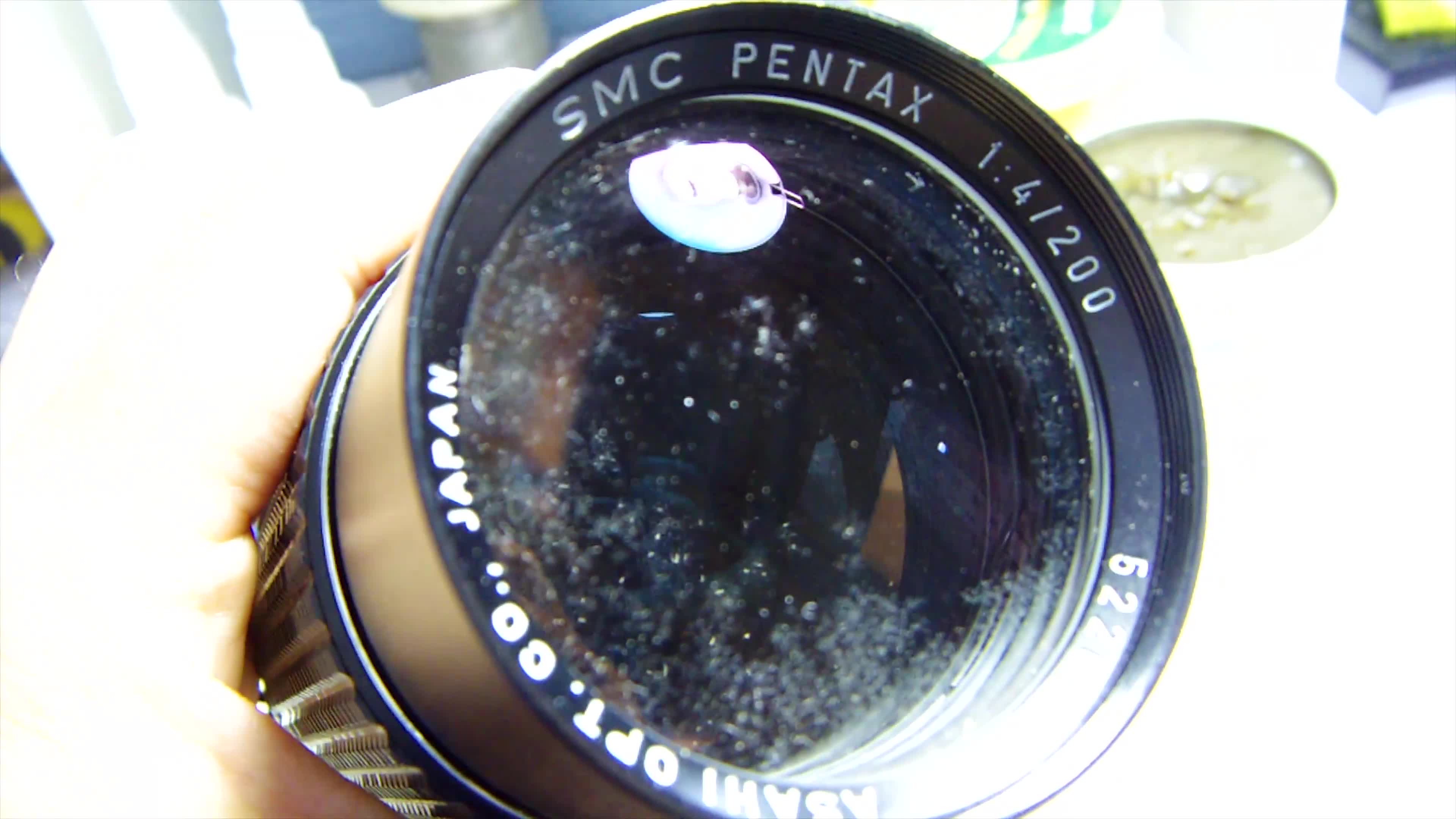 宾得m200镜头清霉