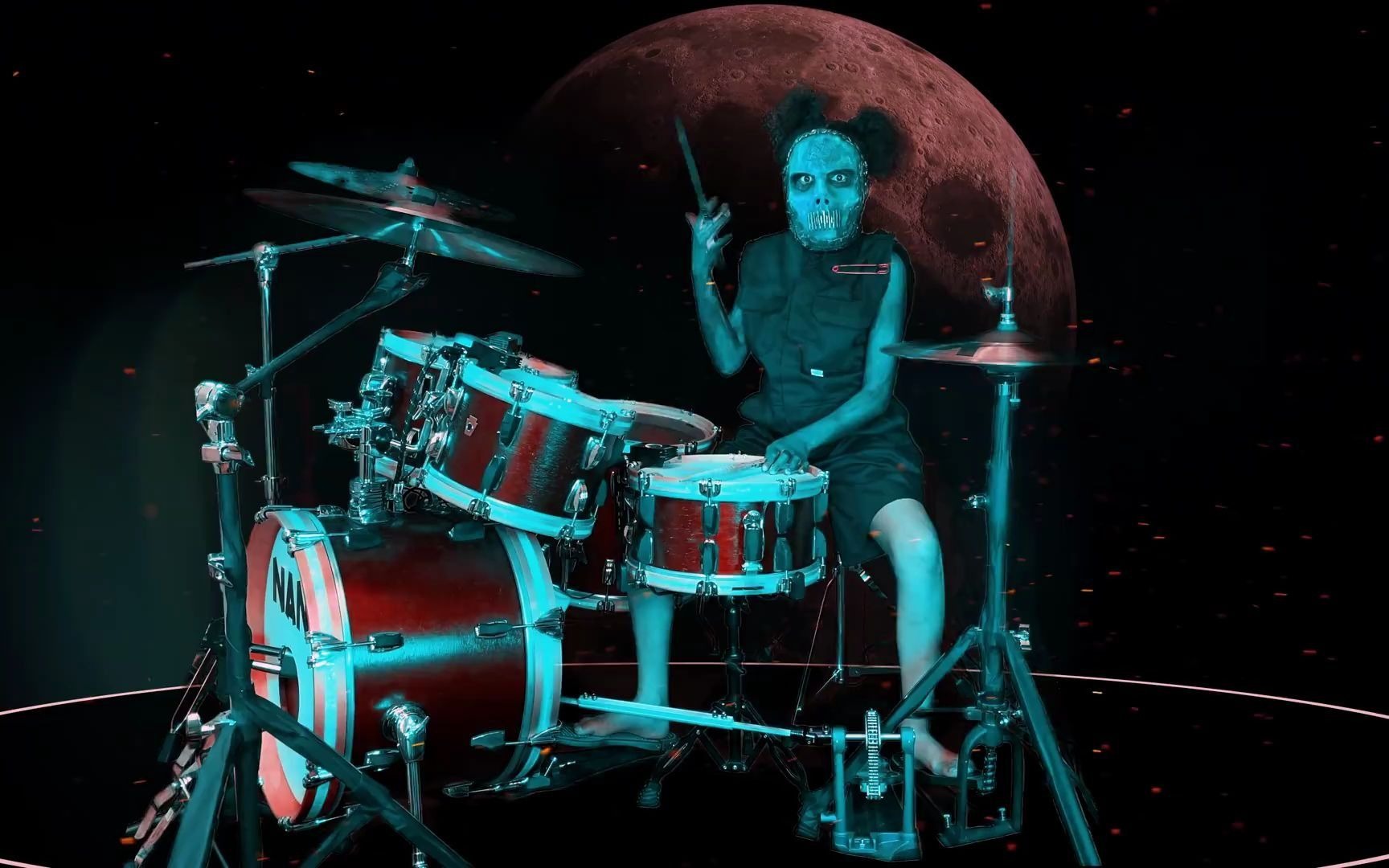 英国儿童鼓手爆击 slipknot乐队《duality》_哔哩哔哩_bilibili