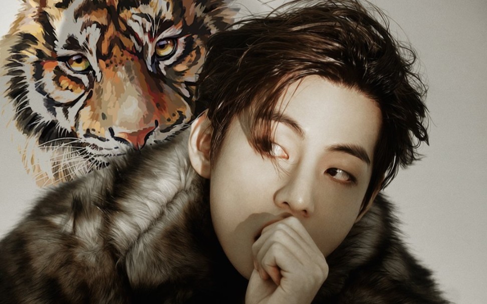 "你逃不掉的" 南韩一等虎系alpha终于和老虎有了混剪 金泰亨整肃舞台