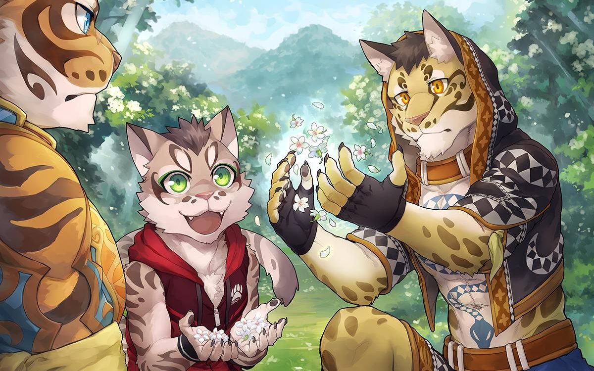 家有大猫云豹李克劳同人剧情角色曲