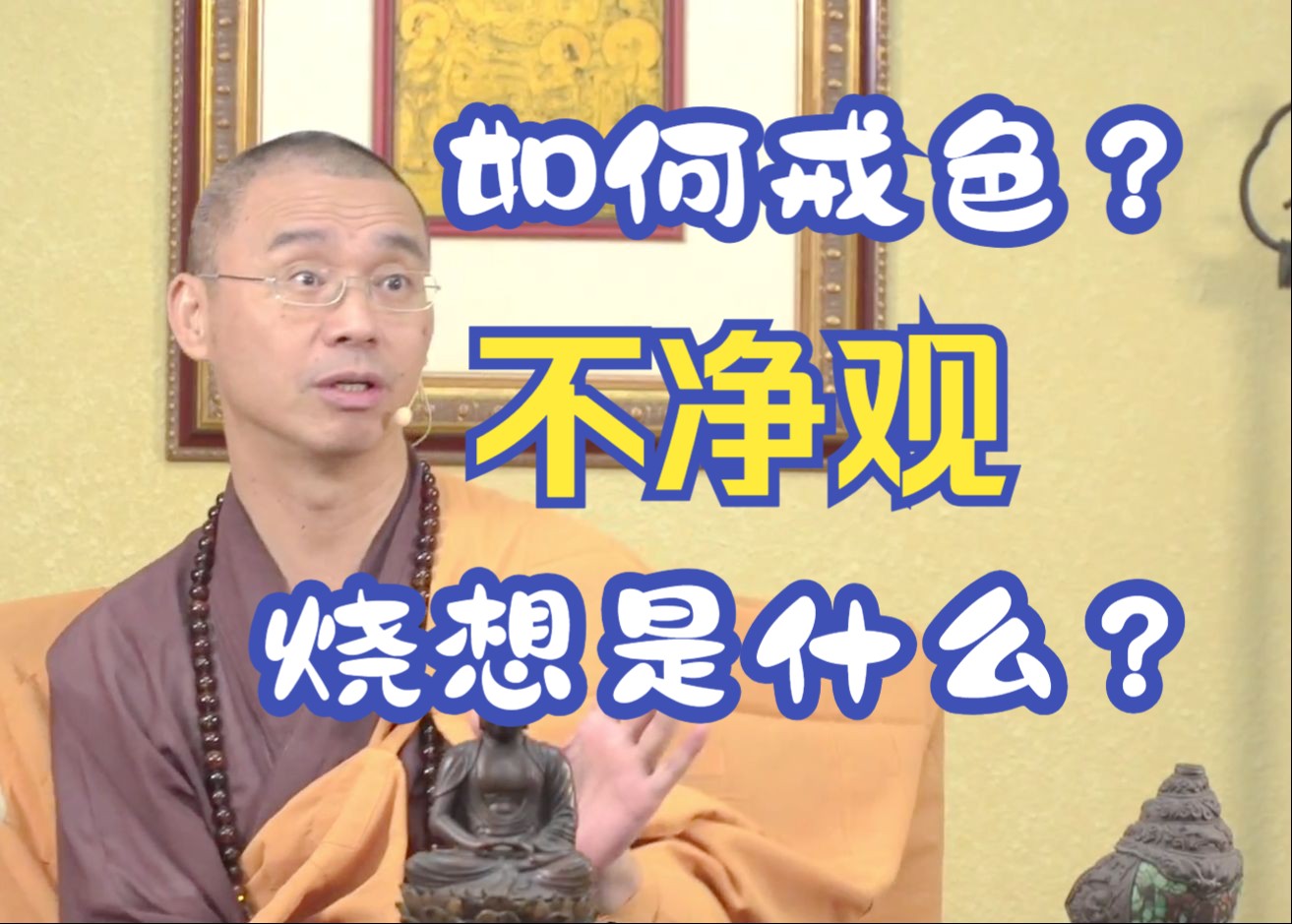 什么是「烧想」?法藏法师讲「不净观」