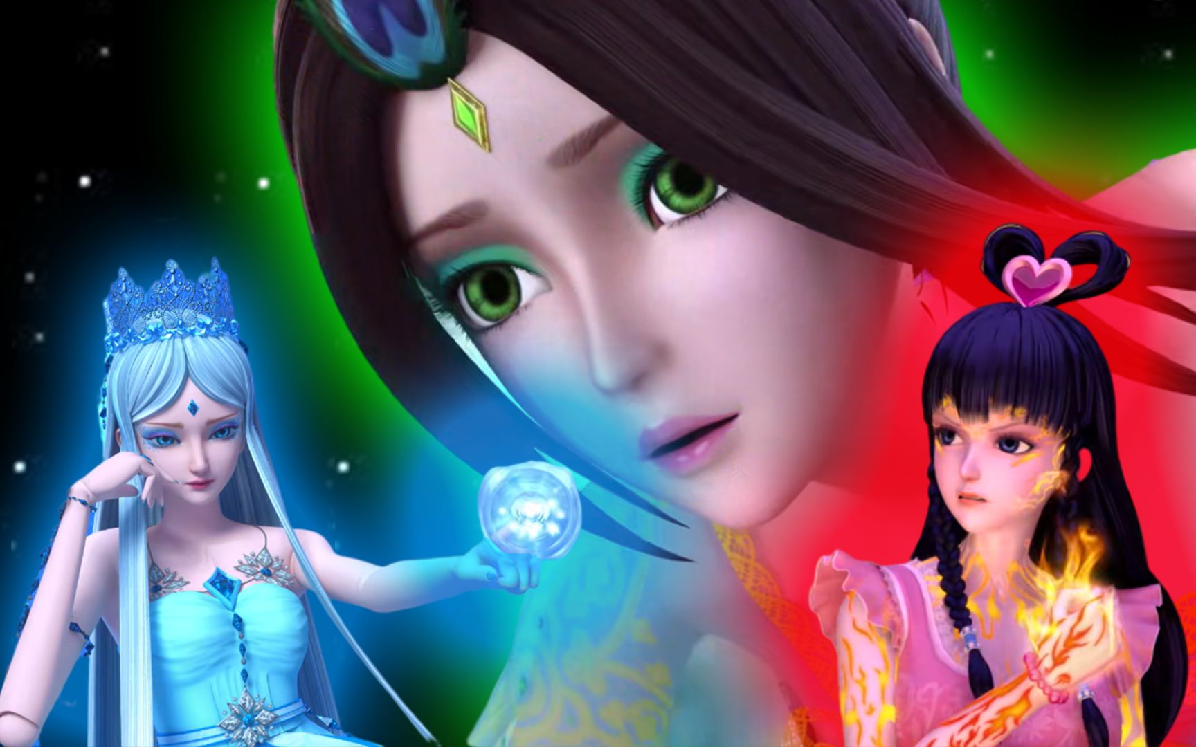 孔雀是第二个曼多拉?她吸收了冰公主的力量,还给了王默火焰之力!