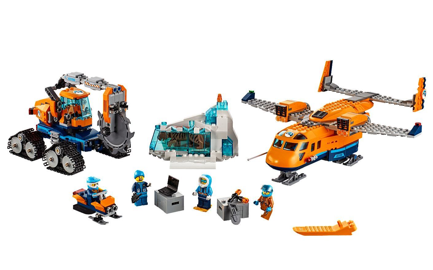 乐高 lego 60196 城市系列 极地补给机 2018速拼评测