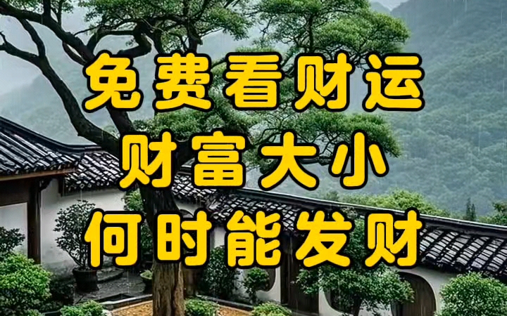 免费看八字|生辰八字看财运:财富程度、层次大小,九紫离火大运做什么生意能发财?什么时候能发财?四柱分析命盘适合什么行业和职业.哔哩哔哩bilibili