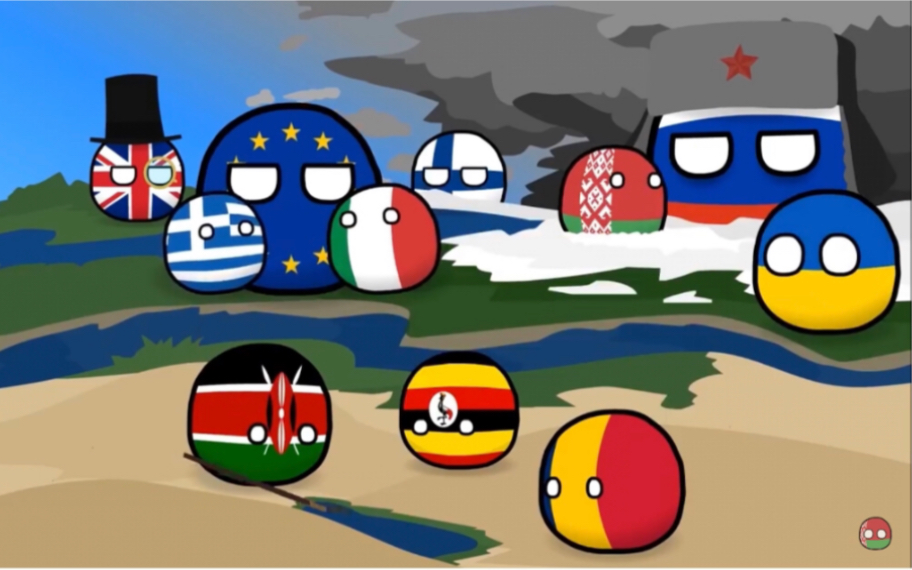 国家球系列之邻里关系和谐(鬼畜向&恐怖向)