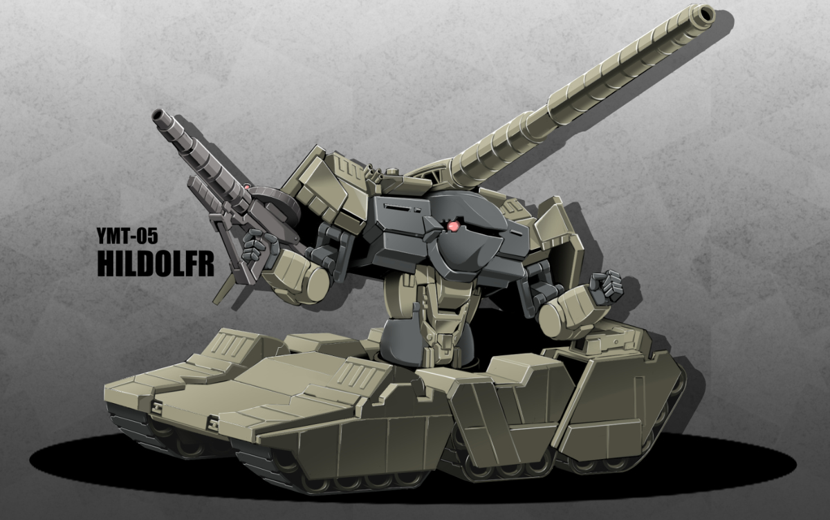 教教你们什么是战争【斗狼】【怀旧向】高达动画机体集-斗狼(ymt-05)