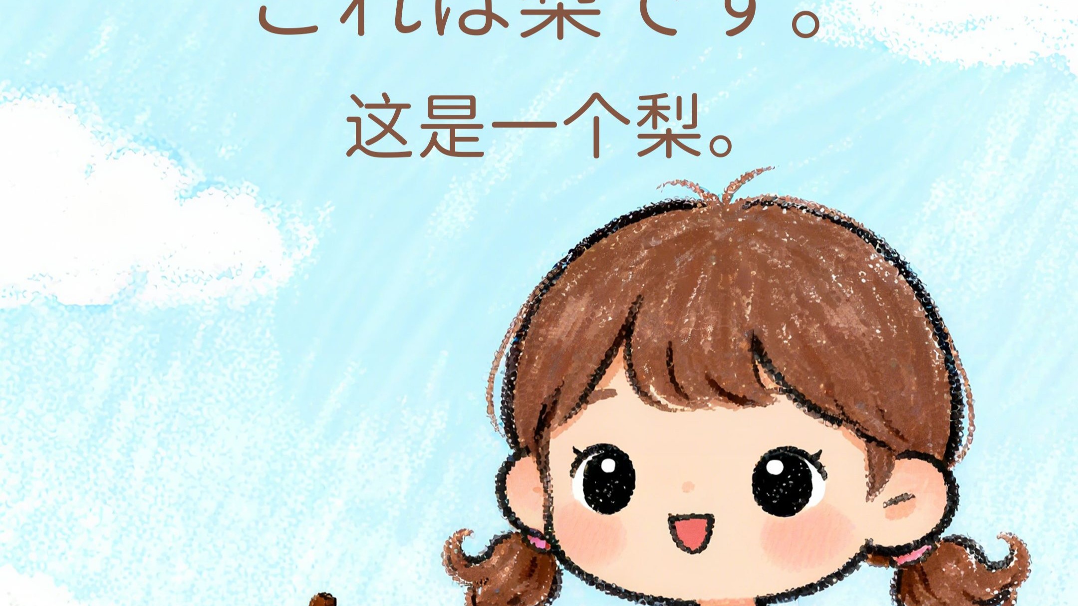 零基础学日语的启蒙动画:梨