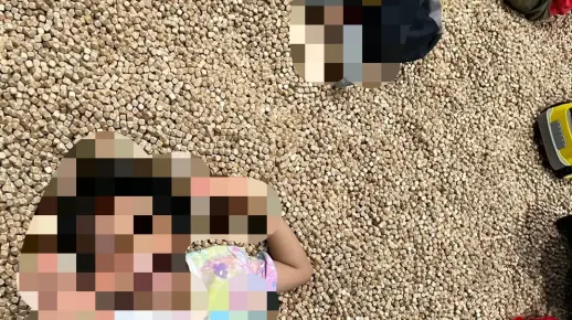 小孩子喜欢在游乐场疯玩啊