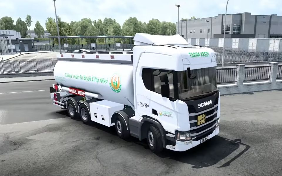 欧卡2mod:斯堪尼亚r450 罐车 scania r450 porteur citerne