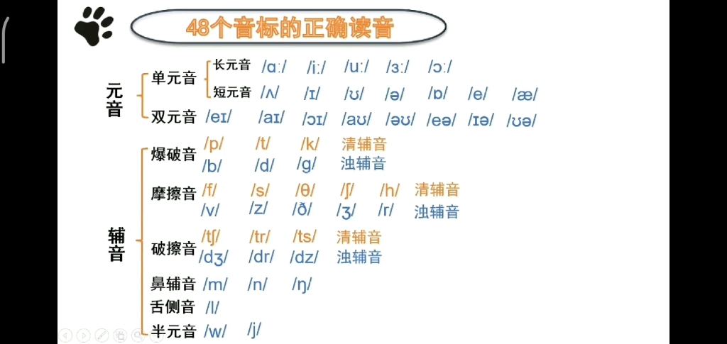 48个音标的正确读音哔哩哔哩bilibili