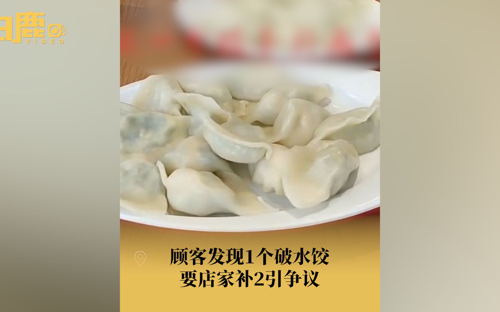 顾客发现1个破水饺要店家补2引争议哔哩哔哩bilibili