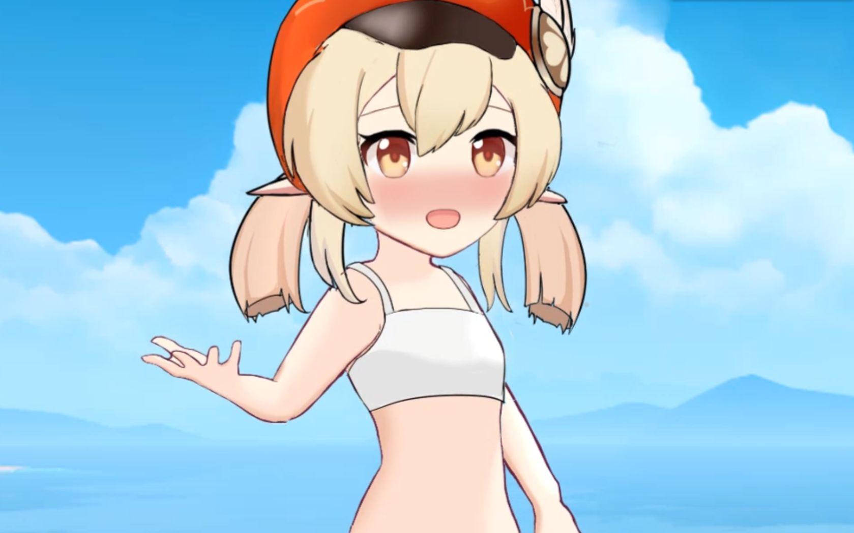 爷看泳装可莉_哔哩哔哩_bilibili