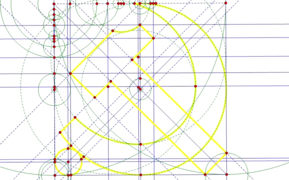 用几何画板尺规作图绘制中国共产党党徽哔哩哔哩bilibili