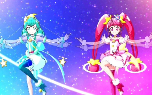 [图]【Star☆Twinkle光之美少女 向星之歌倾注思念】（3DCG dance）插入歌「Twinkle Stars」