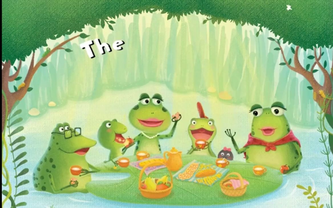 [图]少儿必读绘本《The frog family》| 睡前故事