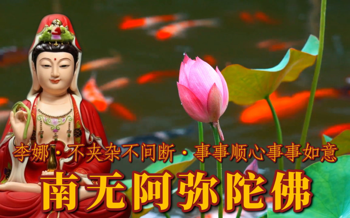 《南无阿弥陀佛》李娜·不夹杂不间断·事事顺心事事如意