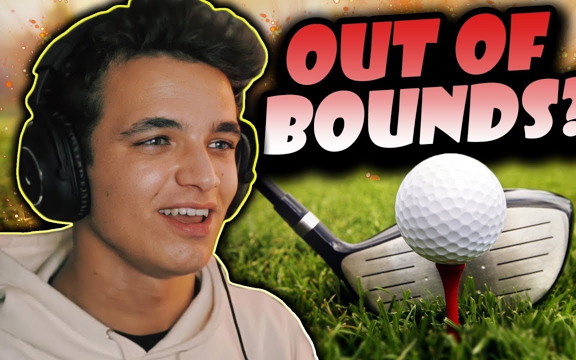 lando norris tries golf for the first time - golf it.