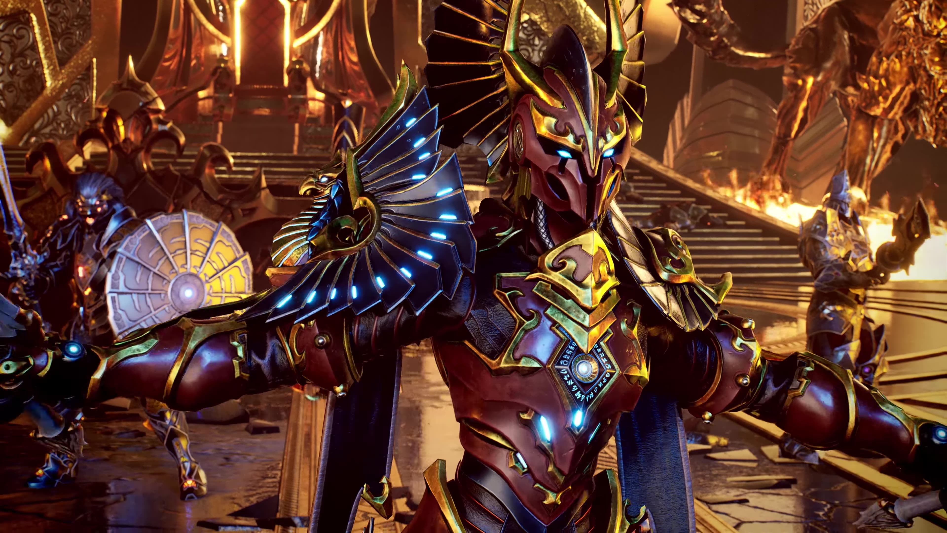 godfall: fire & darkness - launch trailer | ps5, ps4