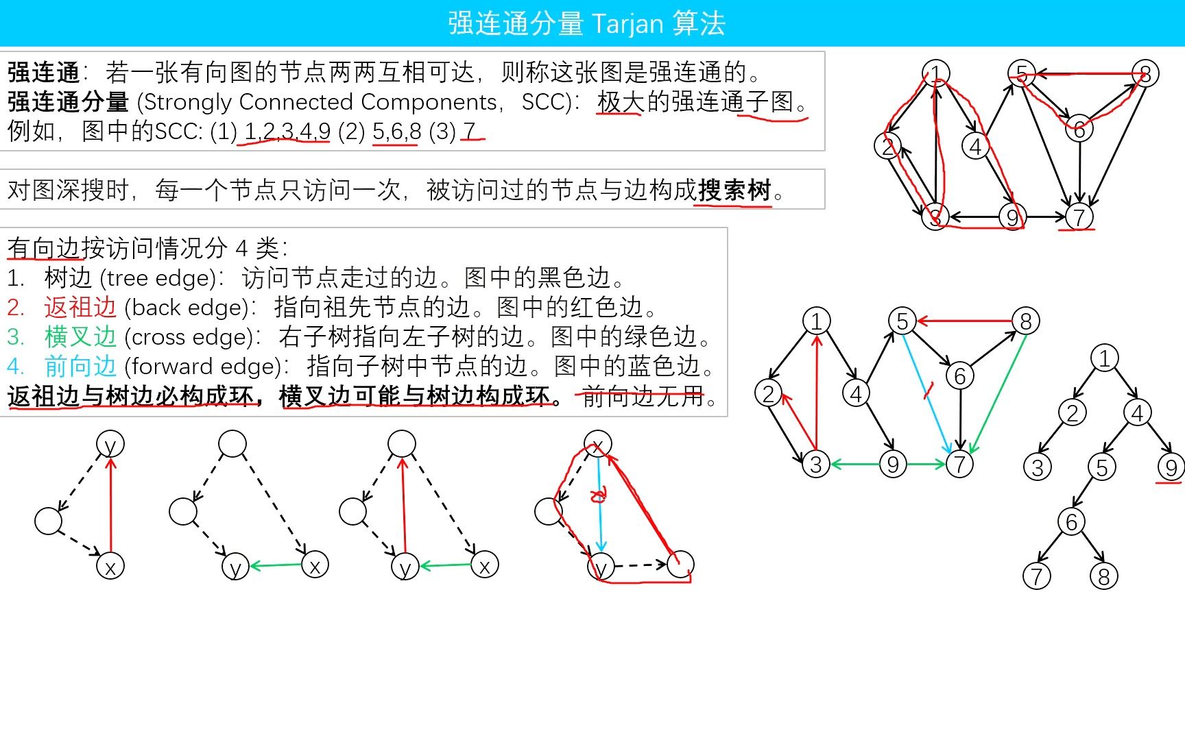 D14 强连通分量 Tarjan 算法——信息学奥赛算法哔哩哔哩bilibili