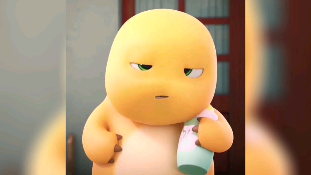 搞笑动漫:奶龙与小七,笑到醉