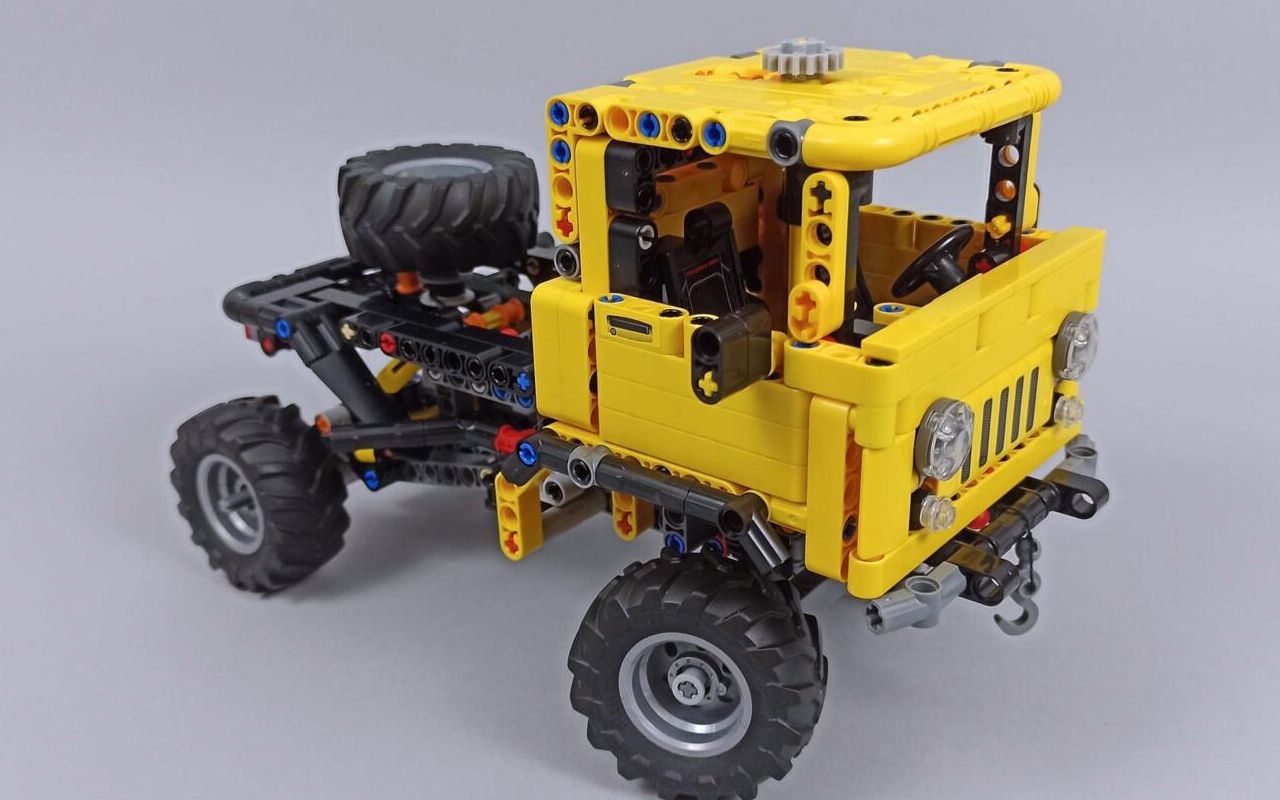 42122 c模式 越野卡车 lego乐高 technic科技/机械 moc