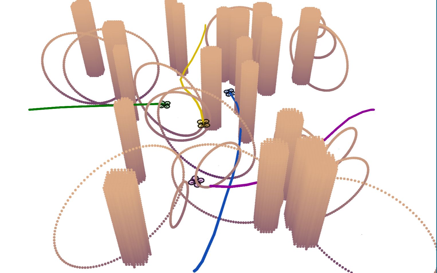 基于预测栅格地图的多无人机全动态环境轨迹规划