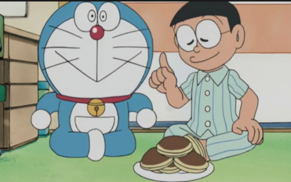 伦大雄是如何用花言巧语和铜锣烧来说服哆啦a梦的