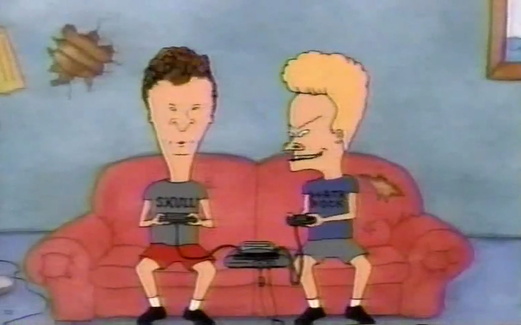 【游戏考古】瘪四与大头蛋 Beavis & Butthead 游戏发售广告（1994）