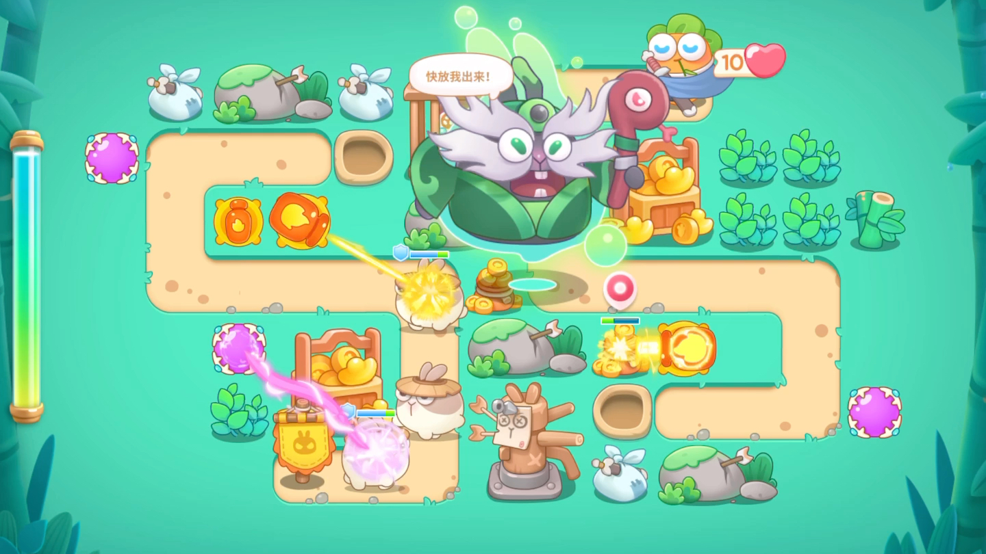 保卫萝卜440集噩梦全清加金萝卜无道具着实过了几遍才过去