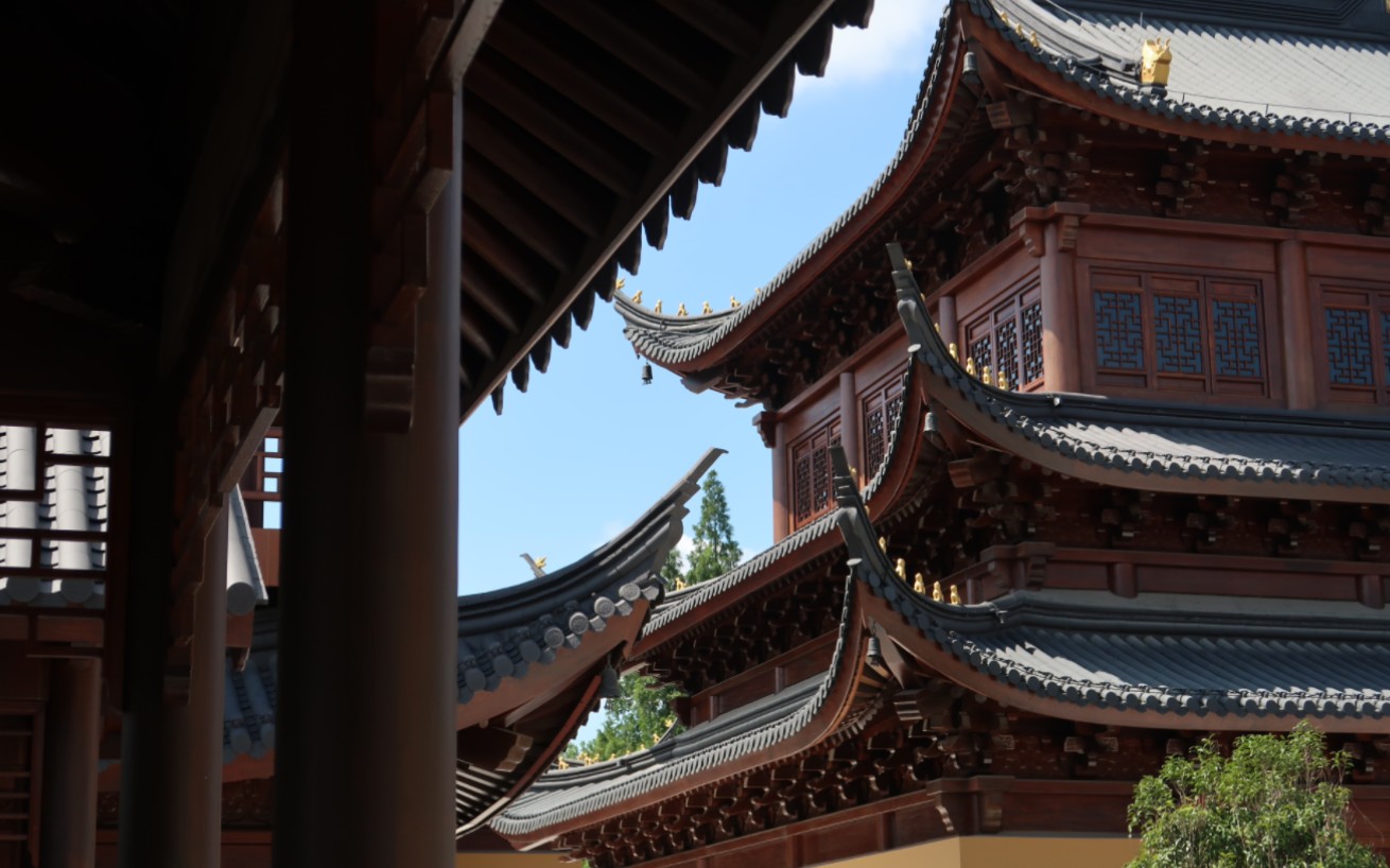 寺中园,园中寺——小上海嘉定护国寺