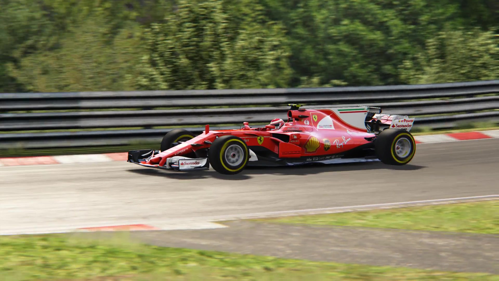 法拉利f1纽北,神力科莎