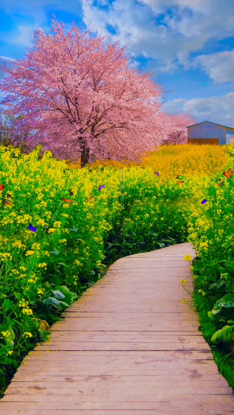 借时光之手,暖一处花开,借一方晴空,拥抱梦想.#唯美意境