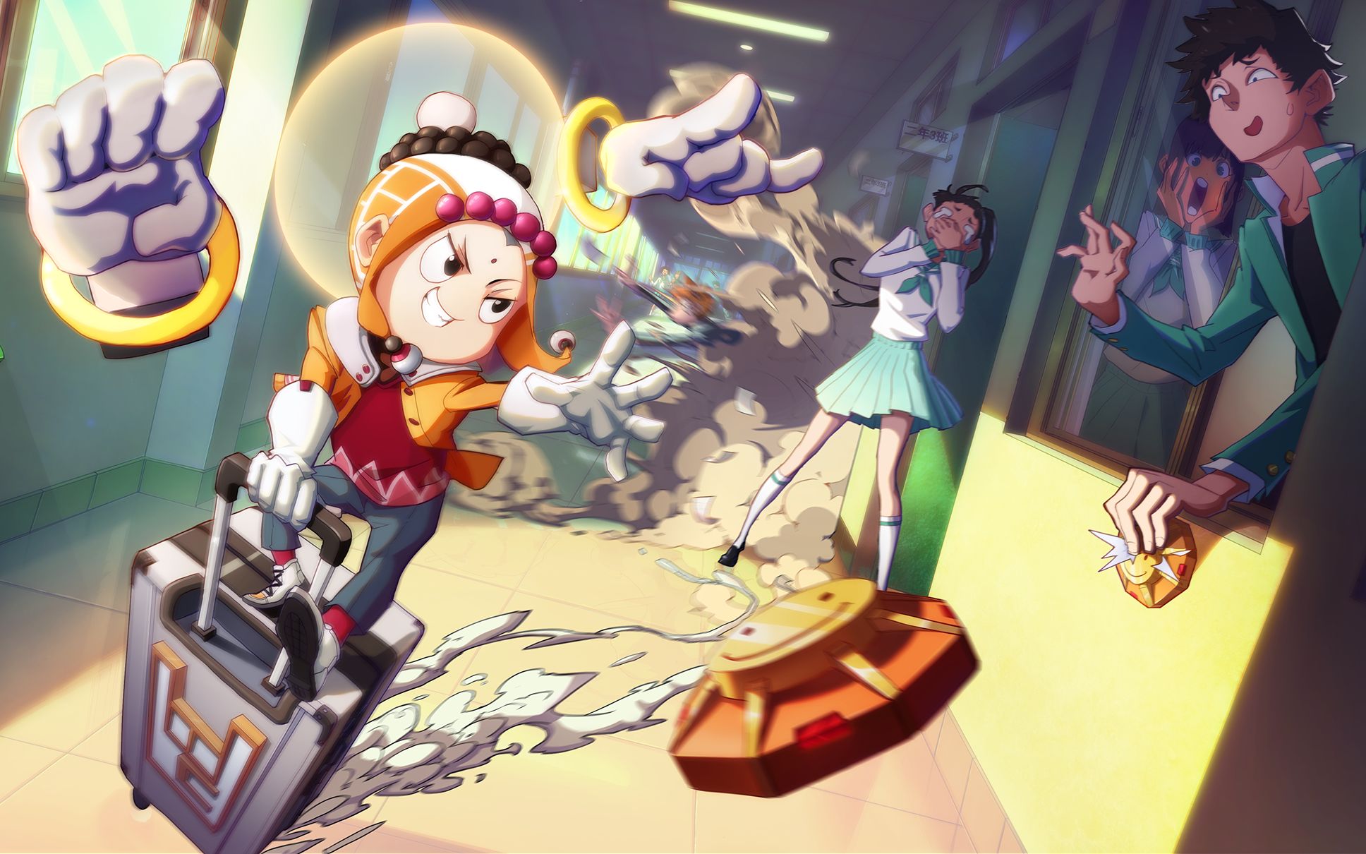 【非人学园】毒瘤招人烦常乐介绍及实战演示_哔哩哔哩 (゜-゜)つロ