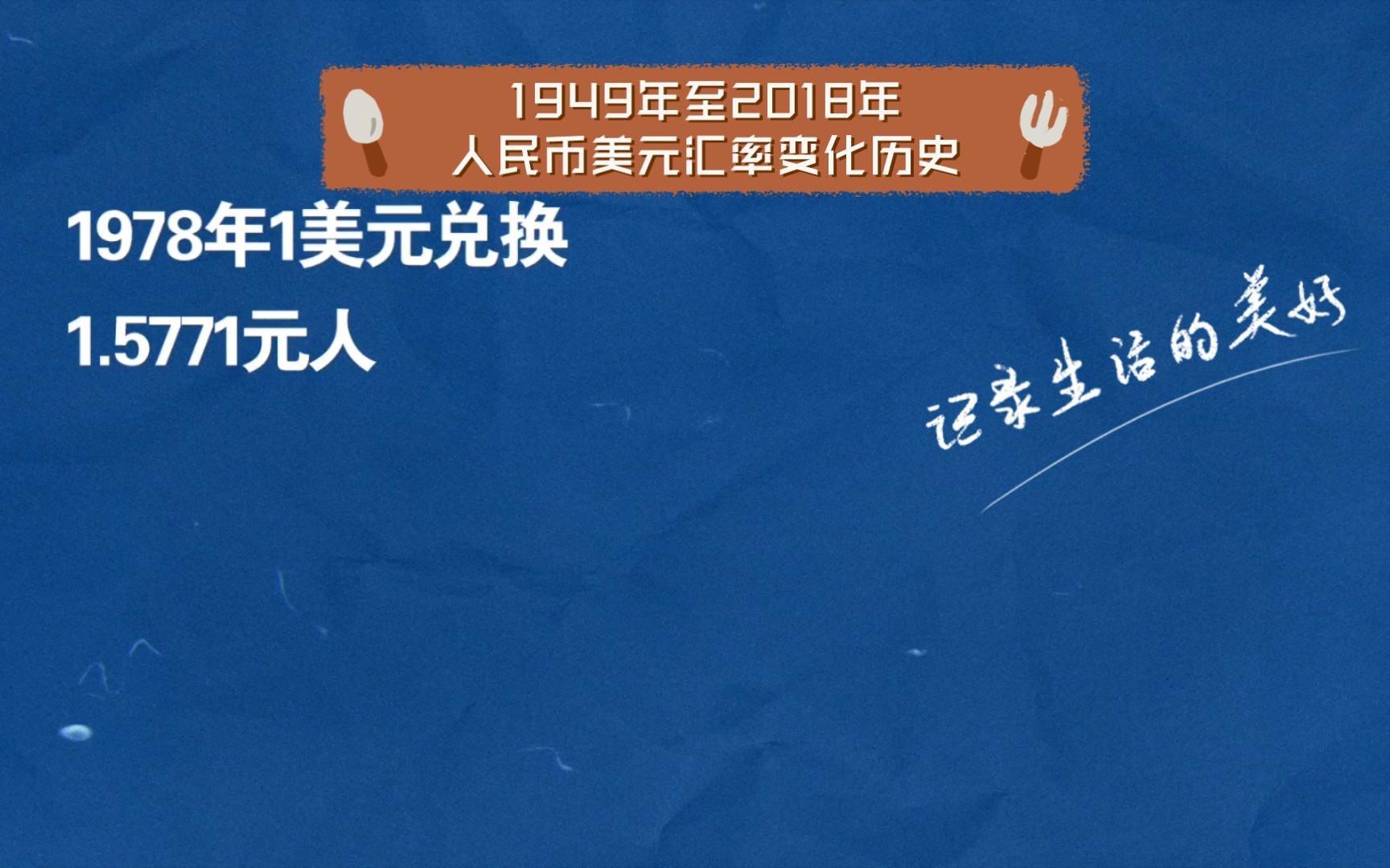 1949年至2018年人民币美元汇率变化历史哔哩哔哩bilibili