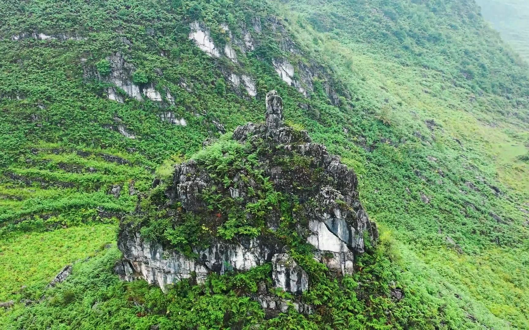 贵州大山里的独特小山,当地老百姓称呼帽子山,你觉得像不像?
