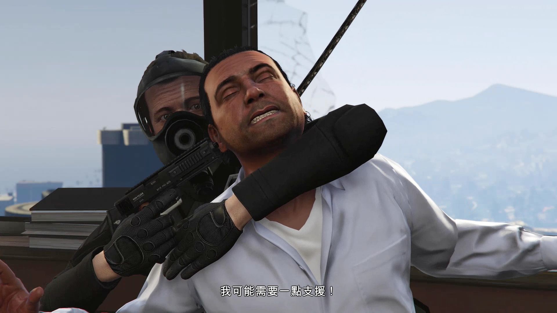 【吴卮】《侠盗猎车手5》初见实况第30期 三人成伍