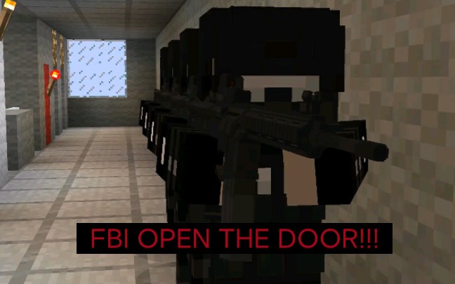 [图]我的世界－FBI OPEN THE DOOR