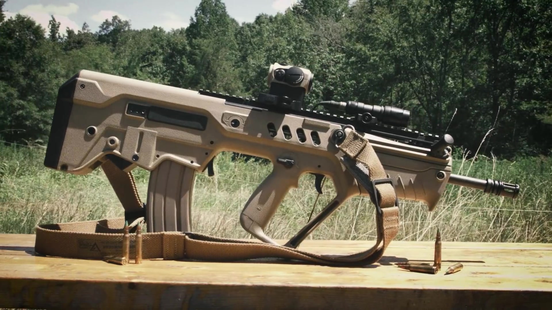 【轻兵器enthusiast】 tavor sar 塔沃尔半自动型步枪试射(vickers