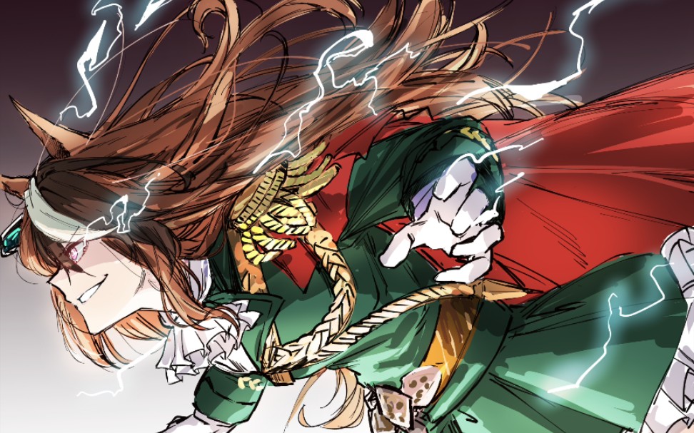 二次元插画の一百二十九期『赛马娘·鲁铎象征』上