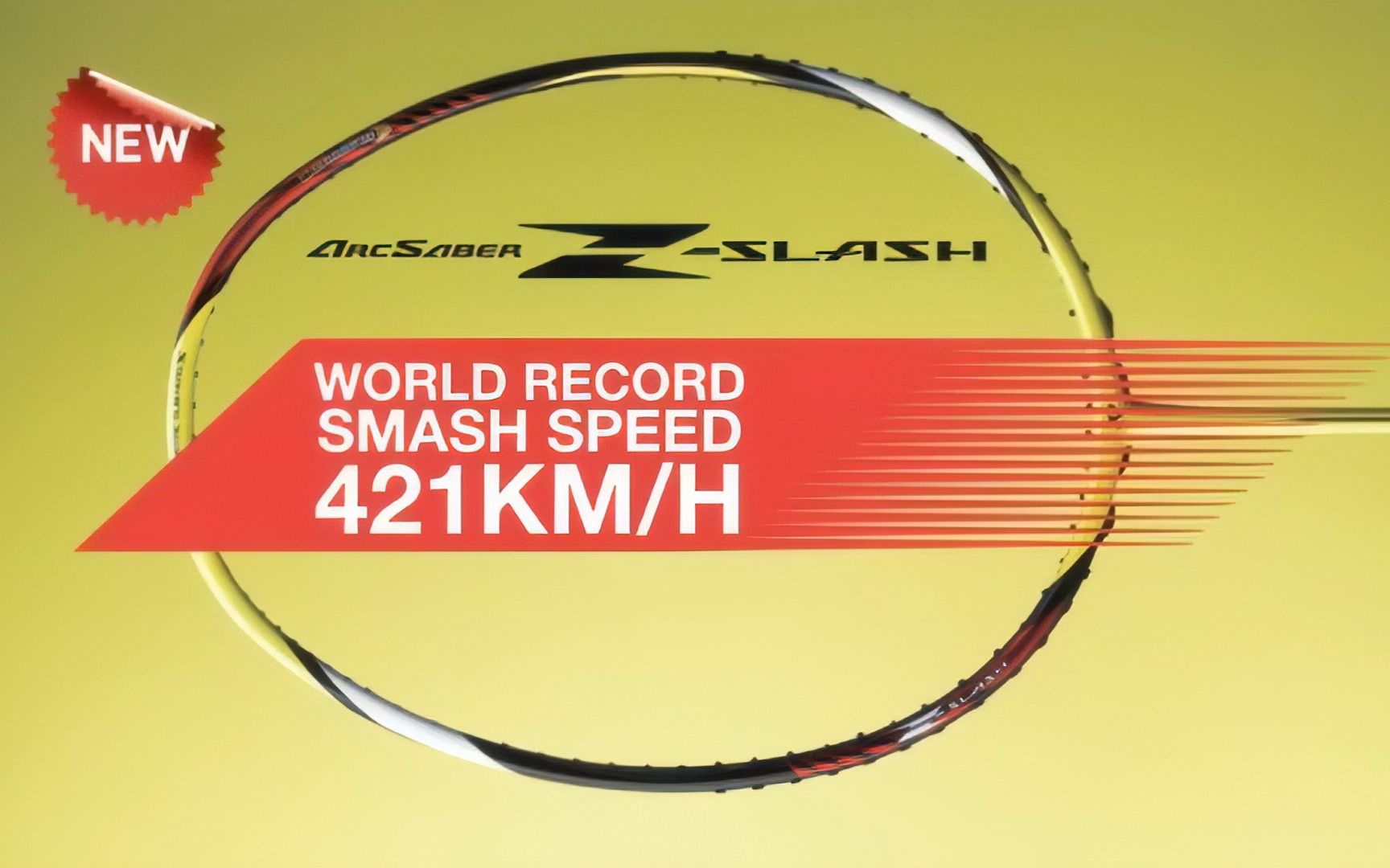 yonex arcsaber z-slash badminton racquet 2010 arc-z广告1080pai