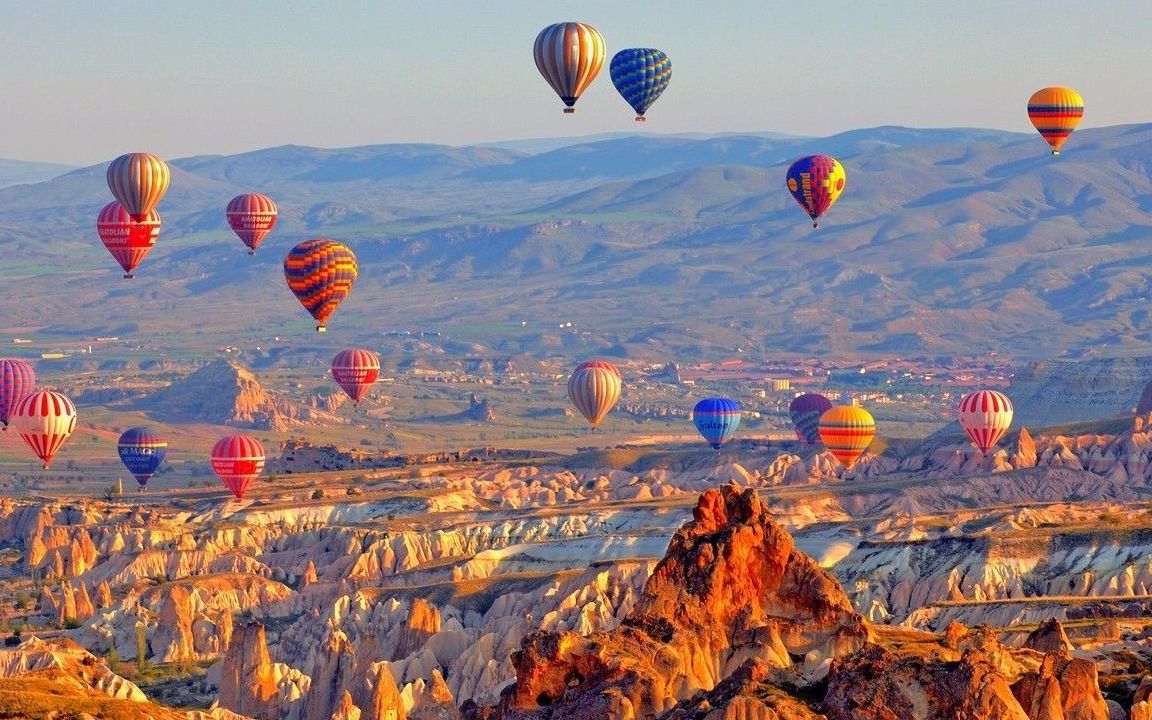 土耳其热气球高清壁纸图片