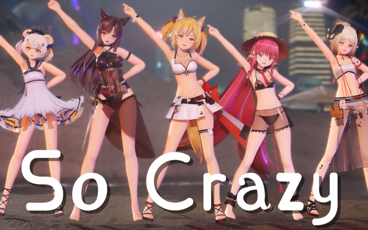 [图]【明日方舟/罗德岛伪女团】-[So Crazy] 完 全 疯 了