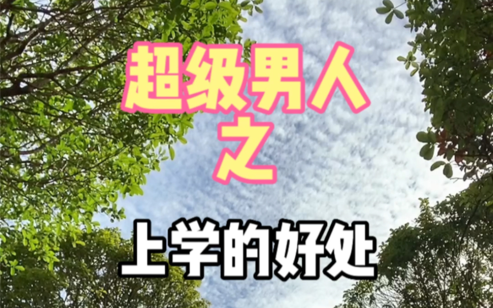 上学原来有这么多的好处!哔哩哔哩bilibili