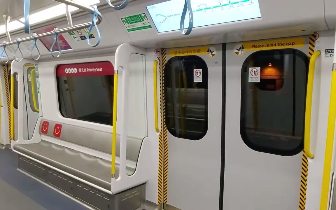【怀念昔日】港铁东铁线 r-train d016/d018 大学至大围行车片段_哔哩