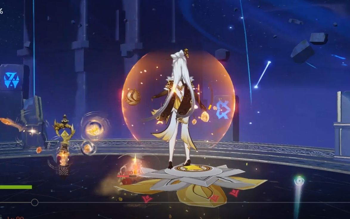 阿贝多凝光吊打11层