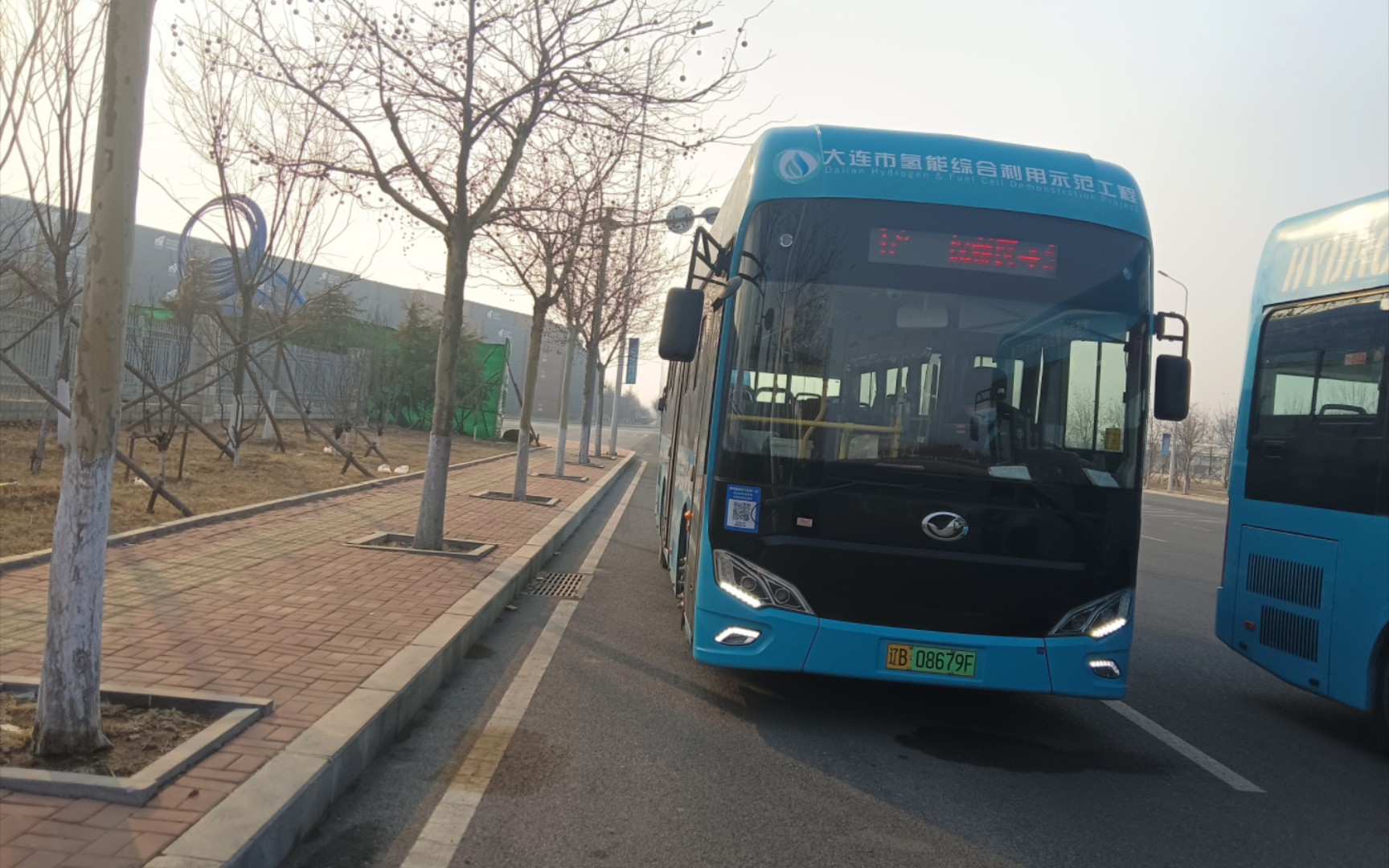 (pov4)大连公交开发区保税区管委会—东风日产线路全程前方展望pov