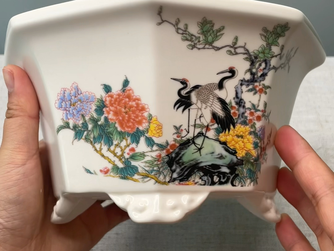 古风紫砂花盆,有和我一样喜欢的吗?