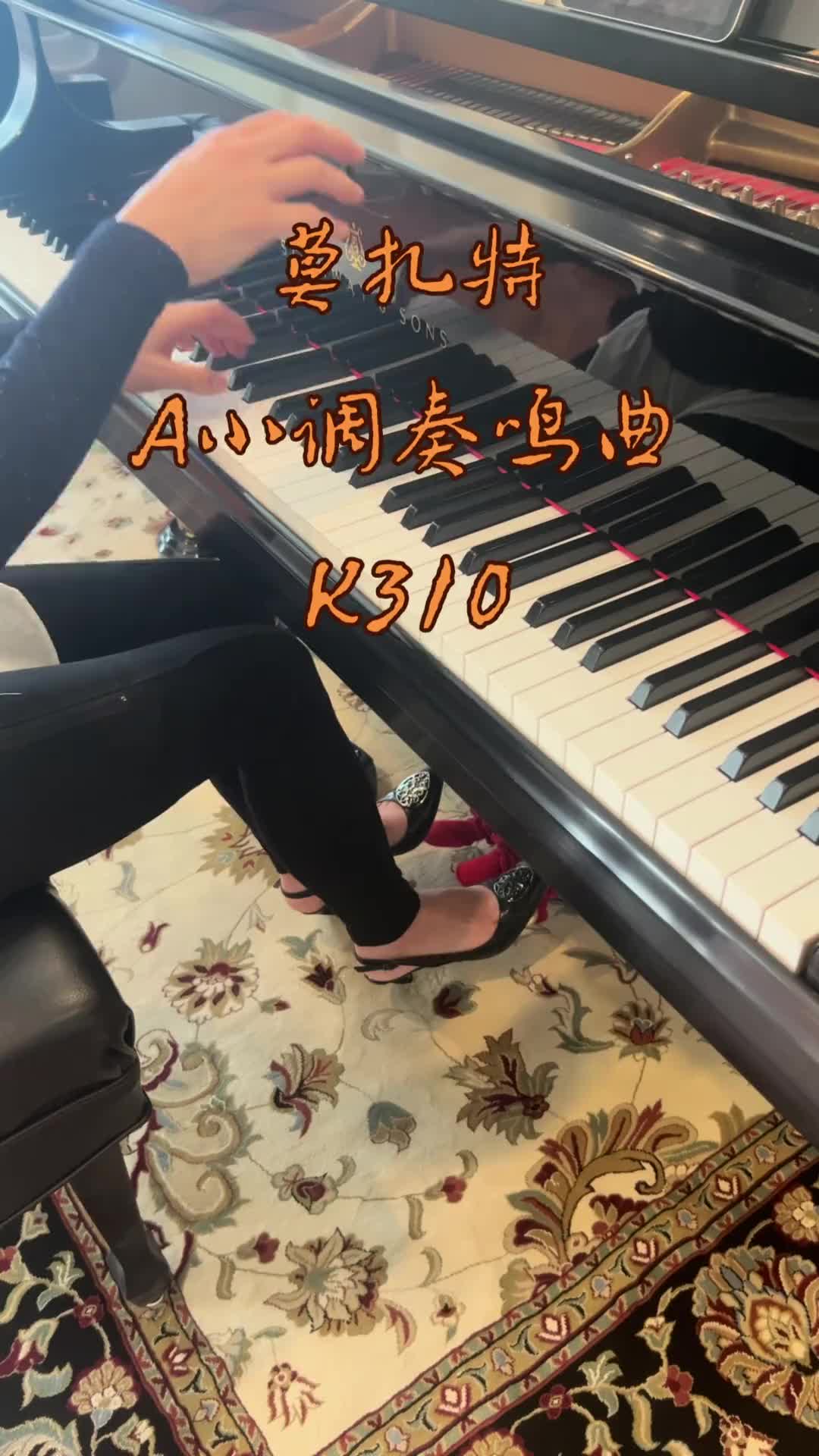 莫扎特A小调奏鸣曲K310钢琴乐器演奏莫扎特钢琴古典音乐哔哩哔哩bilibili