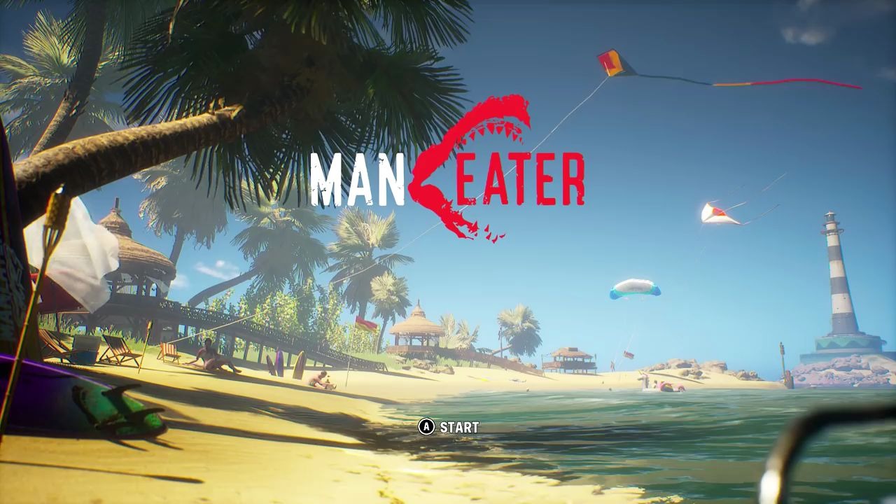 [图]食人鲨游戏 全流程 全程英文MANEATER Walkthrough Gameplay Part 1 - INTRO (FULL GAME)